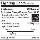 Euri LED Light Bulb, BR30, 12W (65W Equivalent), Soft White