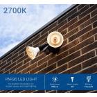 Hyperikon LED Dimmable Light Bulb, 12W (75W Equivalent), 2700K Warm White Glow, 900 Lumens, PAR30 Long Neck, E26 Base, CRI 90+ (6-pack)