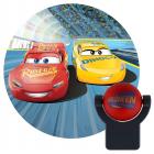 Projectables Disney/Pixar Cars LED Plug-In Night Light, Lightning McQueen and Cruz Ramirez Image, 11742