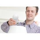 Simply Conserve LED Light Bulb, 9W (60W Equiv) Dimmable, Warm White