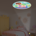 Projectables Disney's Doc McStuffins LED Plug-In Night Light, Doc McStuffins, Lambie, Hallie, and Stuffy Image, 14530