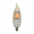 Euri LED Flame Bulb, 1W (10W Equivalent), Warm White, Frosted Glass