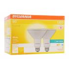 Sylvania 90-Watt Equivalent LED Flood Light Bulbs, PAR38, Bright White, 2-count