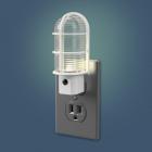 Westek NL-CAGE-W Industrial Cage LED Night Light, White