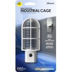 Westek NL-CAGE-W Industrial Cage LED Night Light, White