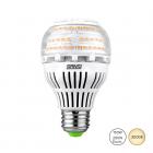 17W (150-200 Watt Equivalent) A19 Dimmable Ceramic LED Light Bulb, 2500 Lumens Bright Led Bulbs, 3000K Soft Warm Light, E26 Medium Screw Base, 5-year Warranty, SANSI
