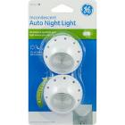 GE Automatic LED 360-Degree Rotating Night Light, 2-Pack, 50311