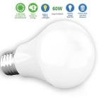 ProHT Soft White LED A19 9W/60W Replacement Light Bulb, Dimmable, Pack of 4, White