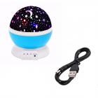 Night Light Projector, Solmore LED Star Moon Lamp Rotation Sky Projector Color Changing 360 Degree Rotating Baby Room