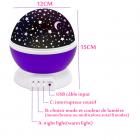 Night Light Projector, Solmore LED Star Moon Lamp Rotation Sky Projector Color Changing 360 Degree Rotating Baby Room
