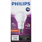Philips LED Light Bulb, A21, Warm White, 75W Equivalent, 1 Ct
