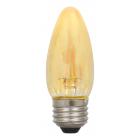 Sylvania Ultra Vintage LED Light Bulb, 40W Equivalent, B10 Medium Base, Warm White