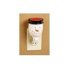 Ceramic Plug-In Wax Warmer: Snowman Design