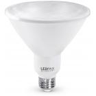 LEDPAX PAR 38 Dimmable LED Bulb, 17W (100W equivalent), 3000K , 1200 Lumens, CRI 80, UL, ES Certified, 8 Pack