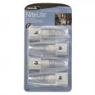 Amerelle NiteLite Automatic Incandescent Plugin Night Lights 4W Bulb, 4 Pack
