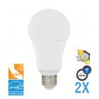Euri LED Light Bulb, A21, 17W (100W Equivalent), Soft White, 2-Pack