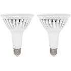 Euri LED Light Bulbs, PAR38, 20W (120W Equivalent), Soft White, 2-Pack