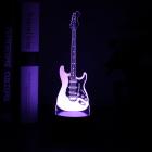 3D Lamp Guitar Led Illusion Light 3D Night Light USB Acrylic Colorful LED Table Desk Christmas Decoration Gift Toy