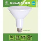 4 Pack Bioluz LED PAR38 LED Bulbs Dimmable Indoor / Outdoor Spot Light Soft White 3000K UL Listed