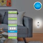 Energizer Decor LED Night Light, Contemporary, Brushed Nickel, 39087