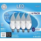 General Electric Ge Led 7w Dayl Sm Bse Clr Deco 4p