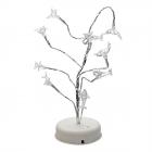 1Pcs LED Night Light Nine Dolphins Tree Branch Lights Table Lamp Charging Gift Decor with USB Cable For Home Decoration