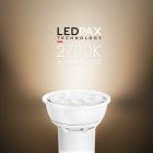 LEDPAX PAR 16 Dimmable LED Bulb, 6.5W (50W equivalent), 2700K, 500 Lumens, CRI 80, UL, ES Certified, 8 Pack