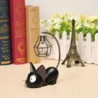 4.5V Mini Small Cat Night Light Cute Black Table Lamp Gift Home Bedroom Decoration Kids