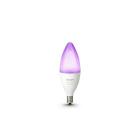 Philips Hue White and Color Ambiance E12 Smart Light Candelabra Bulb, 40W LED, 1-Pack