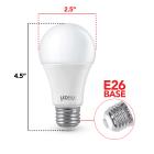 LEDPAX A-19 Dimmable LED Bulb 9W (60W equivalent), 3000K , 800 Lumens, CRI 80, UL, ES Certified, 24 Pack