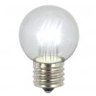 Vickerman G50 LED Pure White E26 Glass Replacement Bulb 5/Box. 9W