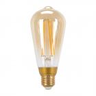 Globe Electric 60W Equivalent Soft White (2200K) Vintage Edison Dimmable LED Light Bulb, 73193