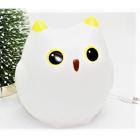 7 Colors~ Owl LED Nightlight, Touch Control, USB Connect Energy Saving~ Christmas Gift Cute -D