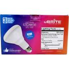 UBRITE BR30 9.5W Soft White (65W) Dimmable LED Bulb, 3 Pack, 2700K, 3 Year Warranty