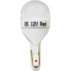SYLVANIA 194 T10 W5W Red LED Bulb, (Contains 1 Bulb)