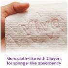 Viva Multi-Surface Cloth Paper Towels, Choose-A-Sheet, 6 Double Rolls (=12 Regular Rolls)