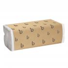 Boardwalk C-Fold Bleached White Paper Towels, 200 sheets, 12 ct