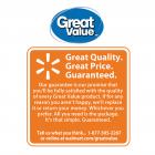 Great Value Everyday Strong Paper Towels, Split Sheet, 4 Double Rolls