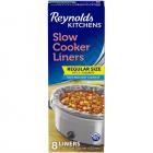 Reynolds Kitchens Premium Slow Cooker Liners, 13 x 21 Inch, 8 Count
