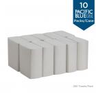 Pacific Blue Ultra, GPC20885, Z-Fold Paper Towel by GP PRO, 2600 / Carton, White