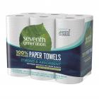 Seventh Generation 100% Recycled Paper White 2-ply Paper Towels 6 Count
