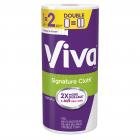 Viva Signature Cloth Choose-A-Sheet Paper Towels, Soft & Strong Kitchen Paper Towels, White, 1 Double Roll = 2 Regular Rolls (110 sheets per roll)