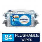 Cottonelle FreshCare Flushable Flushable Wipes, 2 Flip-Top Packs, 42 Wipes Per Pack (84 Total Wipes)