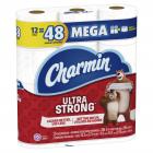 Charmin Ultra Strong Toilet Paper, 12 Mega Rolls, 286 sheets per roll