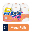Scott ComfortPlus Toilet Paper, 24 Mega Rolls