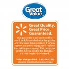Great Value Everyday 2-Ply Soft Mega Toilet Paper Roll, 9 Count