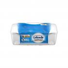 Cottonelle FreshCare Flushable Wet Wipes, Flip-Top Resealable Tub, 42 Total Wipes