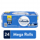 Cottonelle Ultra CleanCare Toilet paper, 24 Mega Rolls (96 Regular Rolls)