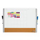 U Brands 3N1 Magnetic Dry Erase Board Calendar, 17 x 23 Inches, MOD Frame