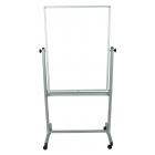 Luxor Magnetic Rolling Whiteboard, 30" x 40", Silver Aluminum Frame